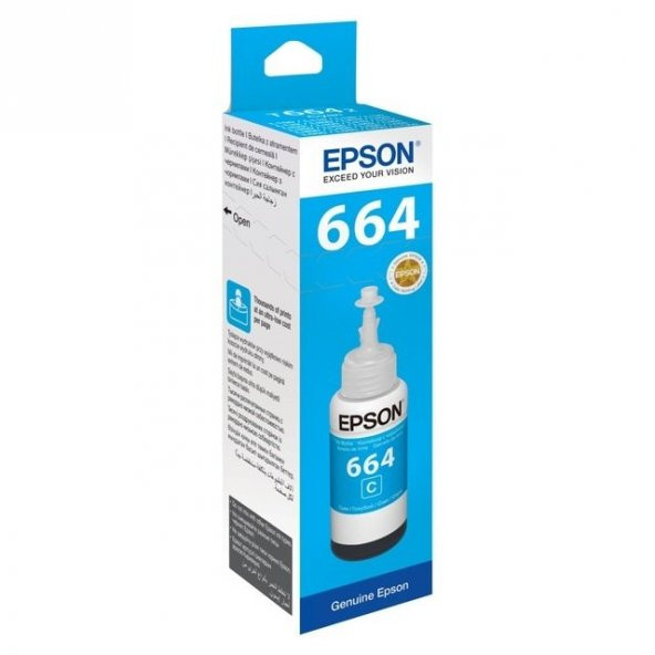 Epson T6642 Mavi (Cyan) Kartuş