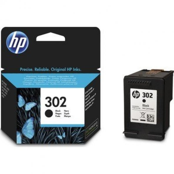 HP 302 Siyah (Black) Kartuş F6U66AE