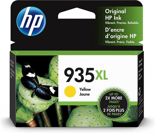 HP 935XL Sarı (Yellow) Kartuş C2P26AE