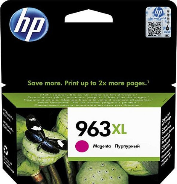 HP 3JA28AE 963XL Kırmızı Mürekkep Kartuşu