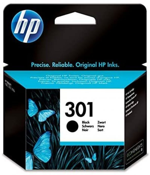 HP 301 Siyah (Black) Kartuş CH561EE