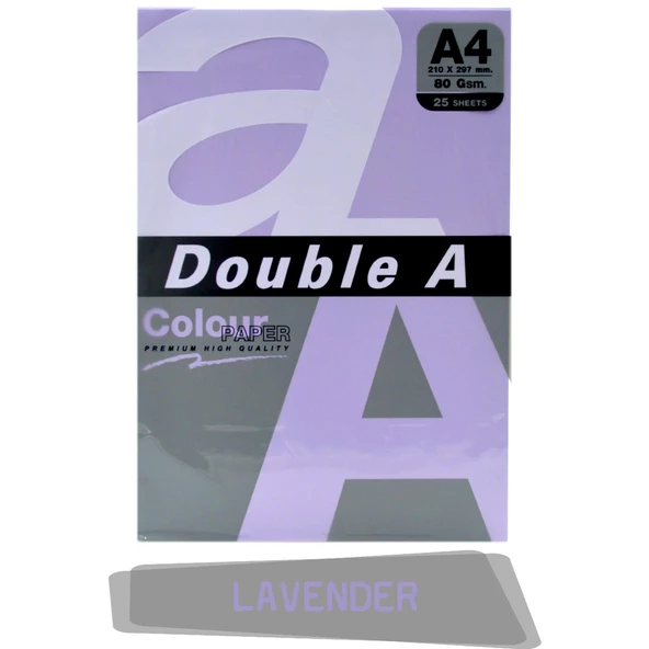 Double A Renkli Fotokopi Kağıdı 25 Li A4 80 gr - 9