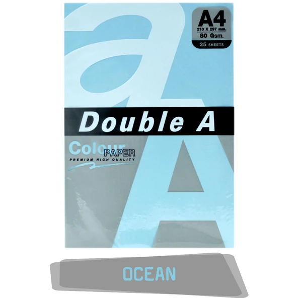 Double A Renkli Fotokopi Kağıdı 25 Li A4 80 gr - 11