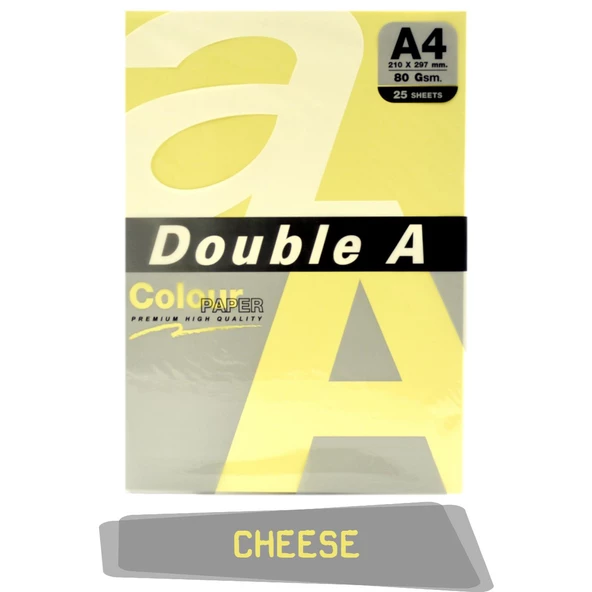 Double A Renkli Fotokopi Kağıdı 25 Li A4 80 gr - 2