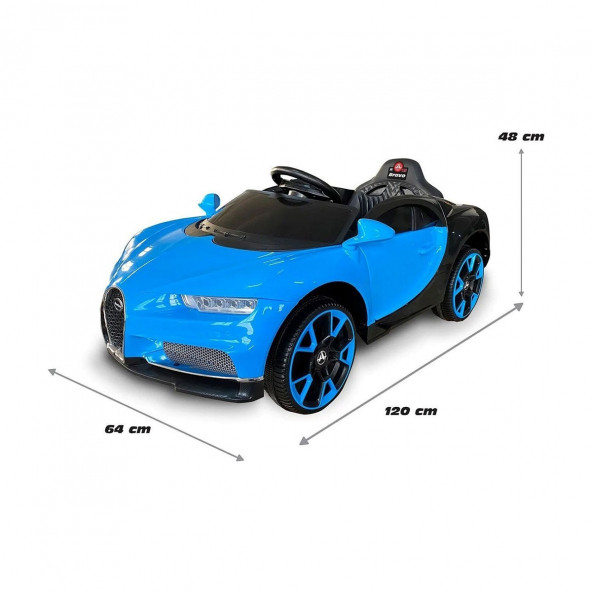 Akar Oyuncak Bravo 4x2 12 Volt Akülü Araba Kırmızı - 4