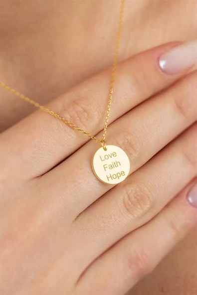 Gümüş Sevgi, İnanç, Umut Kolye