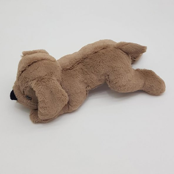 Sevimli Peluş Yatan Köpek 30 Cm. - 2