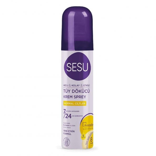 Sesu Tüy Dökücü Krem Sprey Tüm Ciltler 150ml