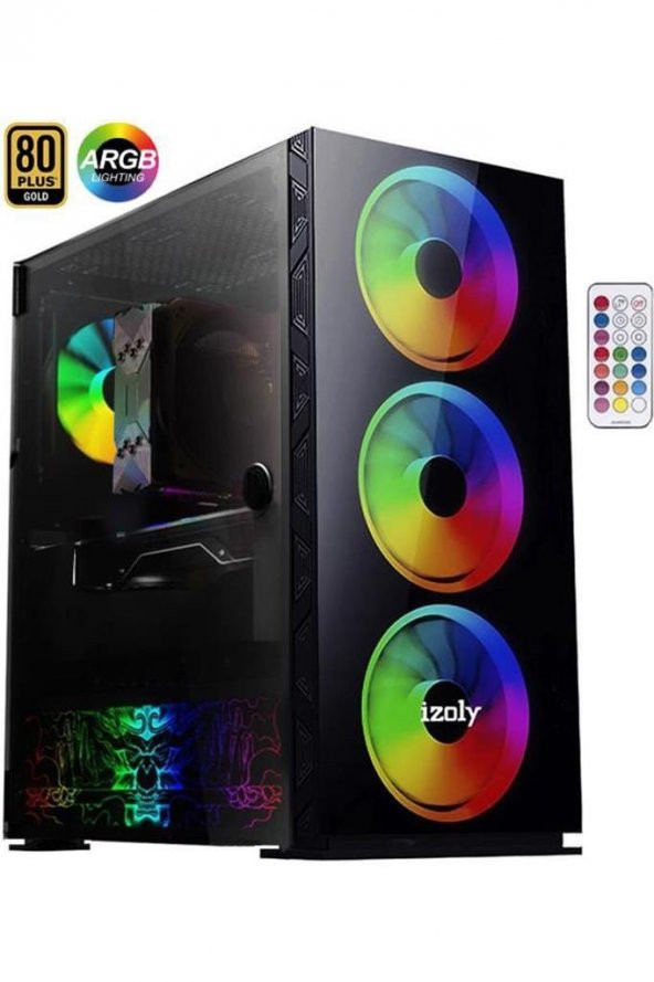 İzoly ORLY I5 12400F 16GB 500GB M2 NVME RTX3060 12GB Masaüstü Oyun Bilgisayarı