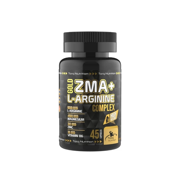 Torq Nutrition Gold ZMA + L-Arginine Complex 45 Kapsül