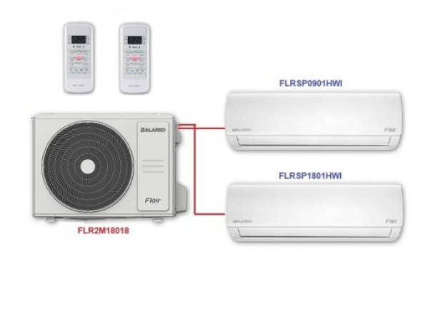 Alarko Flair Multi Klima 1+2 Kombinasyon İç (9+18)