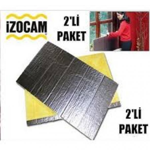 Izocam Radyatör Petek Soba Arkalığı Izopan 2Li Paket Camyünü