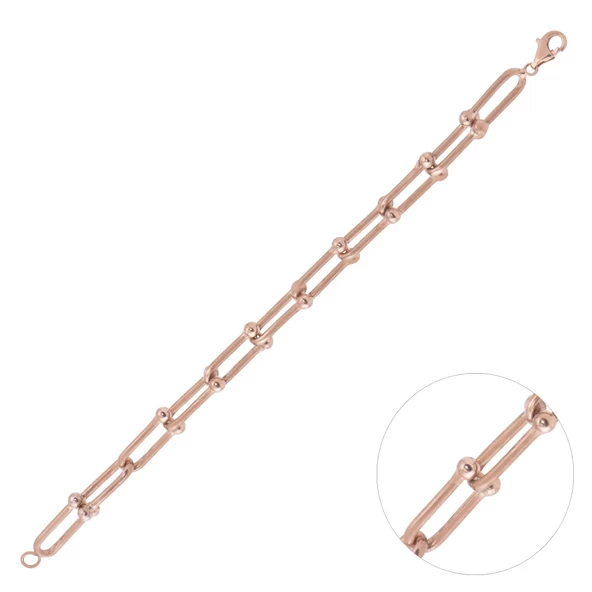 Nusnus Kadın Gümüş Bileklik Rose Gold ZRK 2100 12.10 GR ürün görseli 1
