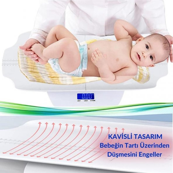 100 Kg Dijital Bebek Terazi Tartı Hayvan Terazi 10gr Hassasiyet Zy823 - 6