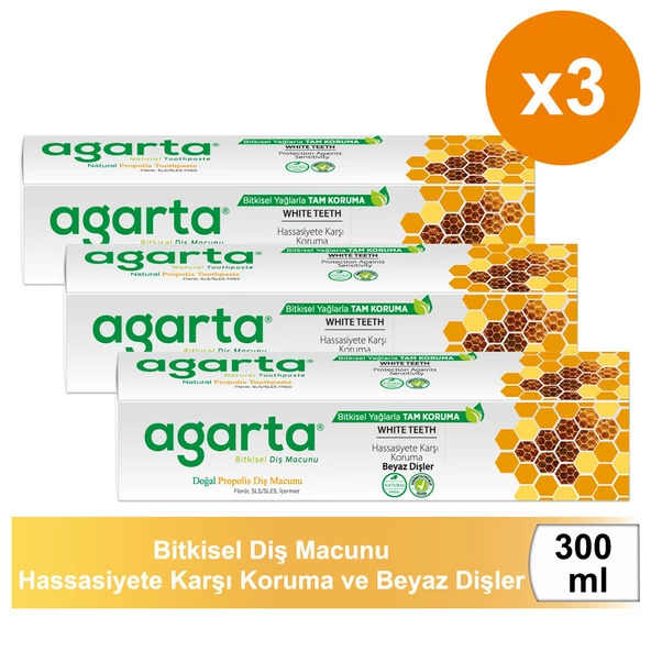 Doğal Propolis Naturel Diş Macunu 100 ml/130 Gr X 3 ADET