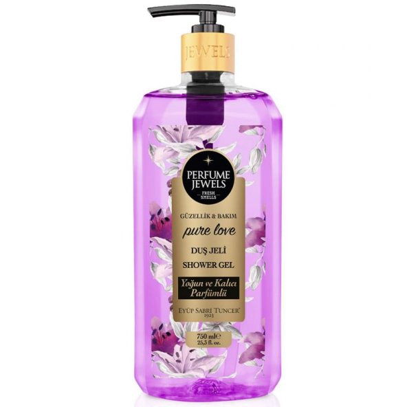Eyüp Sabri Tuncer Perfume Jewels Pure Love Duş Jeli 750ml