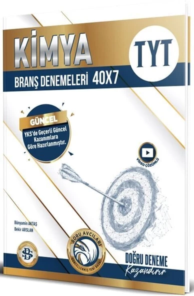 Bilgi Sarmal Yayınları TYT Kimya 40 x 7 Branş Denemeleri