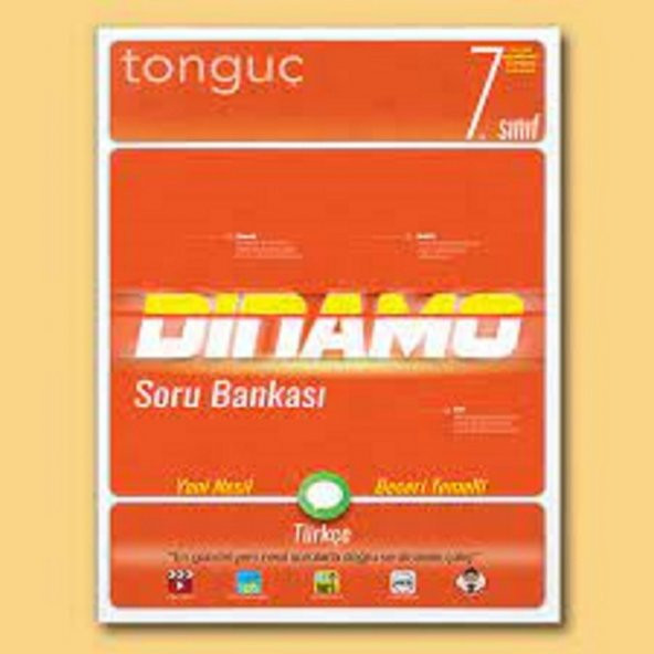 7. Sınıf Türkçe Dinamo Soru Bankası Tonguç Akademi