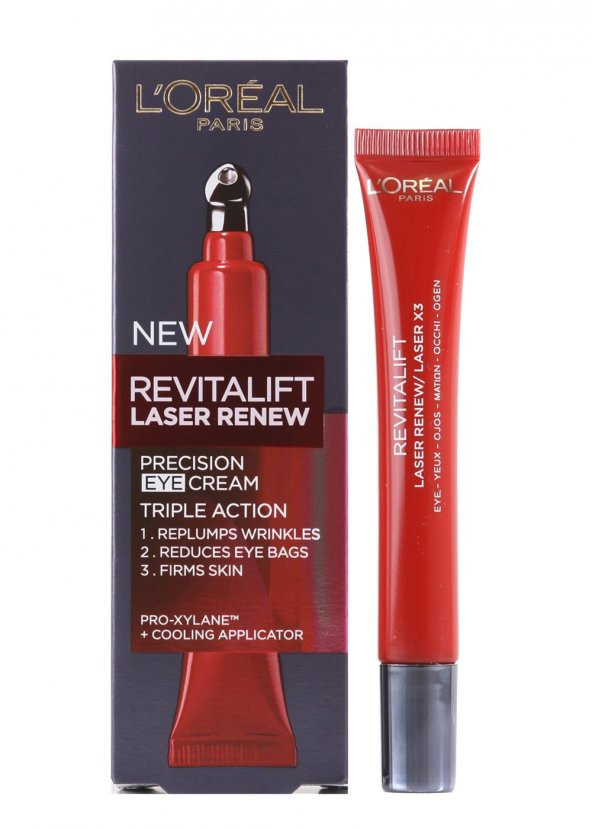 LOreal Paris Paris Revitalift Lazer X3 Yaşlanma Karşıtı Göz Bakım Kremi