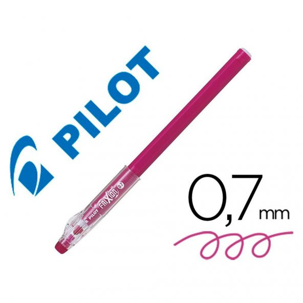 Pilot Frixion Ball Stick Roller Silinebilir Jel Kalem 0.7 mm Vişne F10-WR 3 Adet - 2