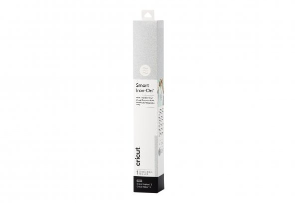 CRICUT 2008676 SMART IRON ON 33X91CM 1 SAYFA PARLAK GÜMÜŞ