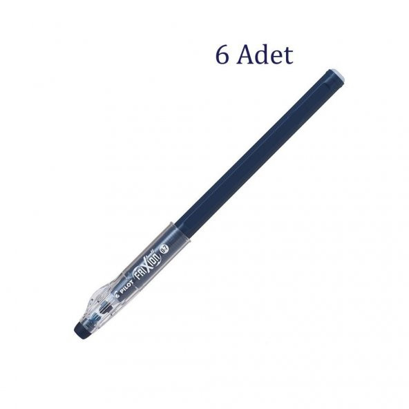 Pilot Frixion Ball Stick Roller Silinebilir Jel Kalem 0.7 mm Lacivert F13-BB 6 Adet