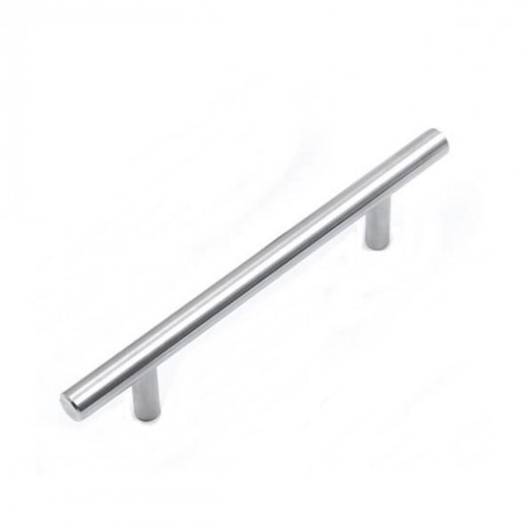 Alüminyum Paslanmaz İnox 224 mm Mobilya Boy Kulp Çap: 12 mm