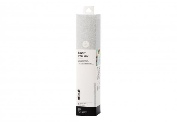 CRICUT 2008677 SMART IRON ON 33X273CM 1 SAYFA PARLAK GÜMÜŞ