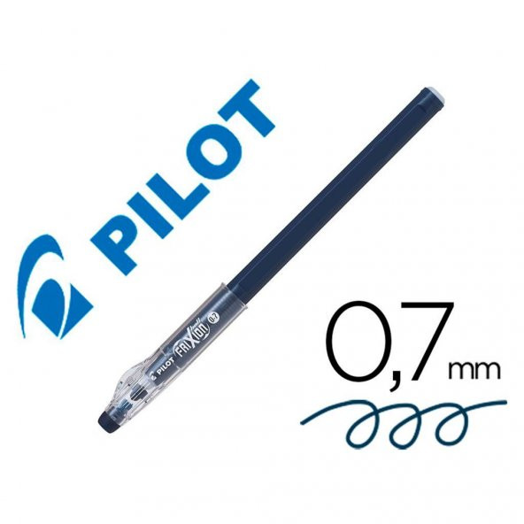 Pilot Frixion Ball Stick Roller Silinebilir Jel Kalem 0.7 mm Lacivert F13-BB 12 Adet - 2