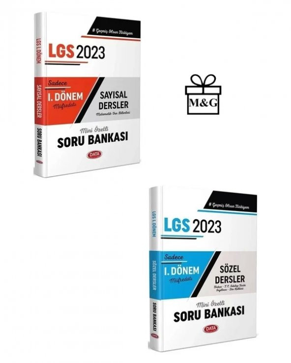 2023 8. Sınıf LGS Sayısal - Sözel Dersler 1. Dönem Soru Bankası