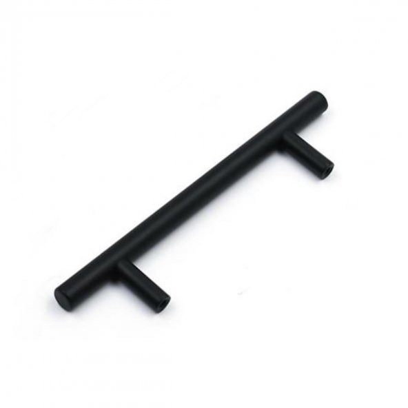 Alüminyum Paslanmaz Mat Siyah 96 mm Mobilya Kulp Çap :12 mm - 3