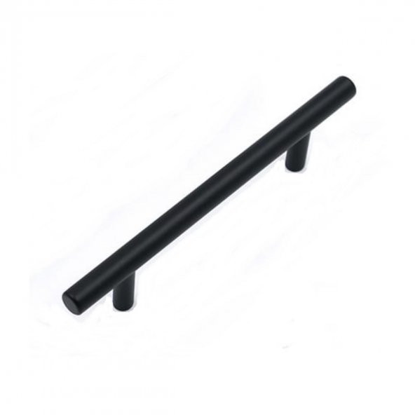 Alüminyum Paslanmaz Mat Siyah 96 mm Mobilya Kulp Çap :12 mm - 5