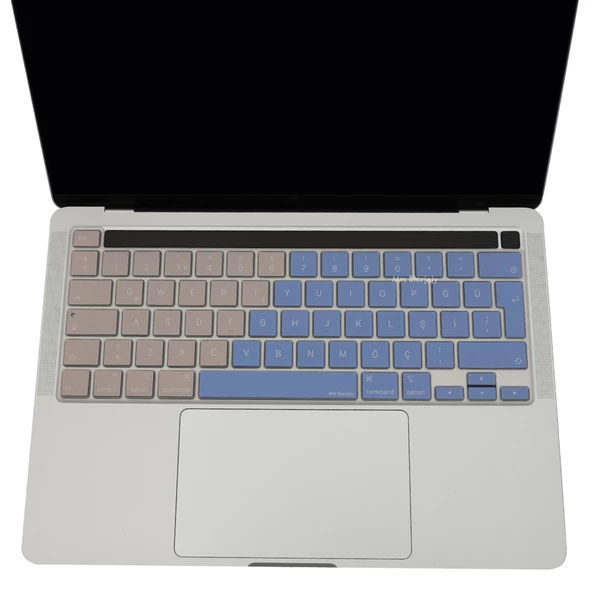 MacBook Pro 13″ M1/M2 Klavye Koruyucu – A2289 A2251 A2338 & 16″ A2141 • Türkçe Q ISO Enter Silikon - 3