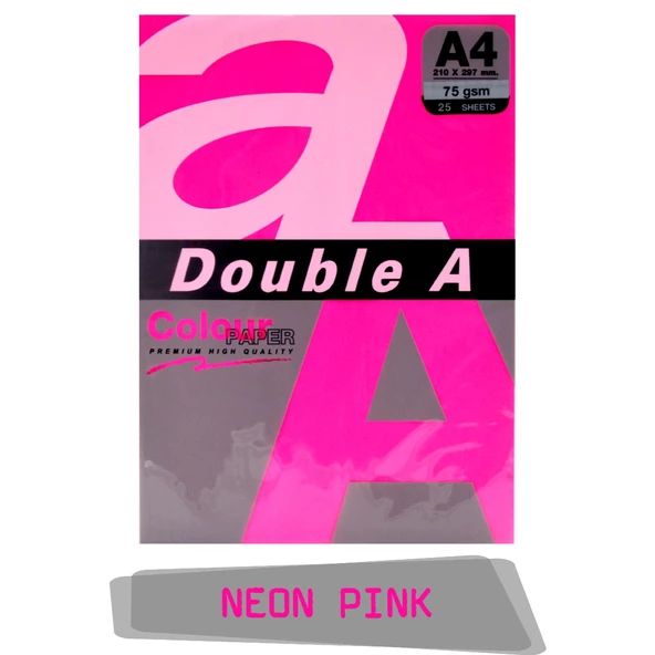 Double A Renkli Fotokopi Kağıdı 25 Li A4 75 gr - 3