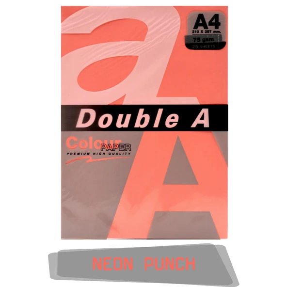 Double A Renkli Fotokopi Kağıdı 25 Li A4 75 gr - 4