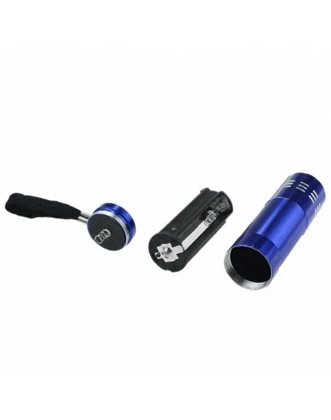 Watton WT-036 9 Ledli Pilli EL Feneri - Resim 2