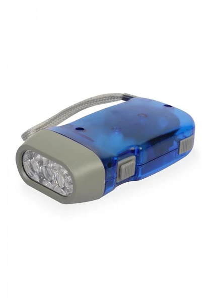 Watton WT-092 Elle Şarj Edilebilen Dinamolu Fener - Resim 6