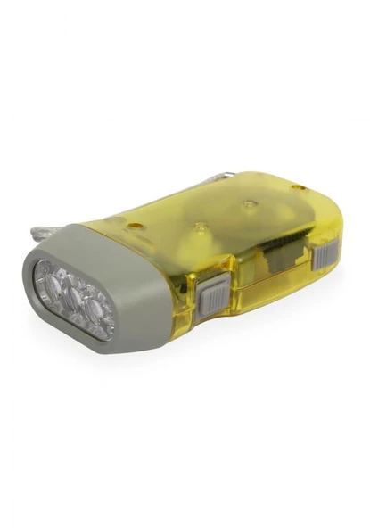 Watton WT-092 Elle Şarj Edilebilen Dinamolu Fener - Resim 5