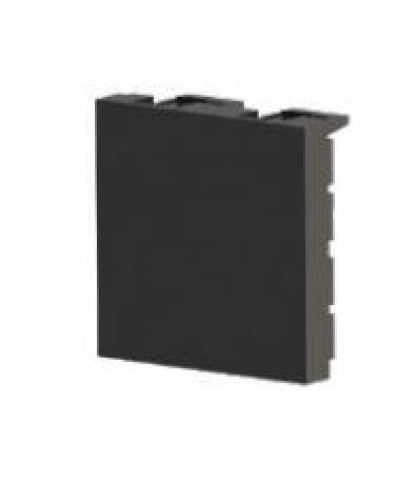 Ne-ad 45x45 Boş Kapak Kör Tapa Siyah