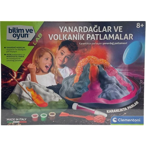 Clementoni Yanardağlar ve Volkanik Patlamalar 64193 Lisanslı Ürün ürün görseli 1