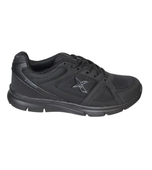 KİNETİX Siyah Fileli Yazlık Sneaker Spor Yürüyüş Ayakkabısı - Resim 2