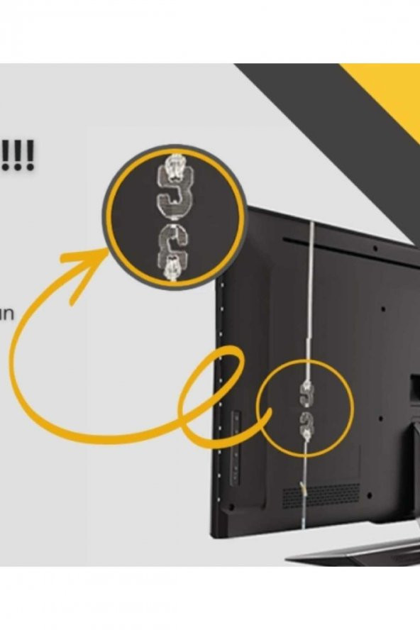 Master Tech  Telefunken 40TF6027B  Tv Ekran Koruyucu - Resim 4