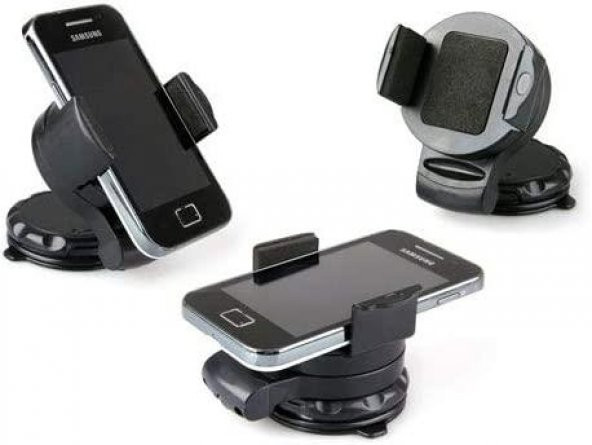 3B Trend Araç İçi Vantuzlu Telefon Tutucu 360 Derece Dönebilir - 3