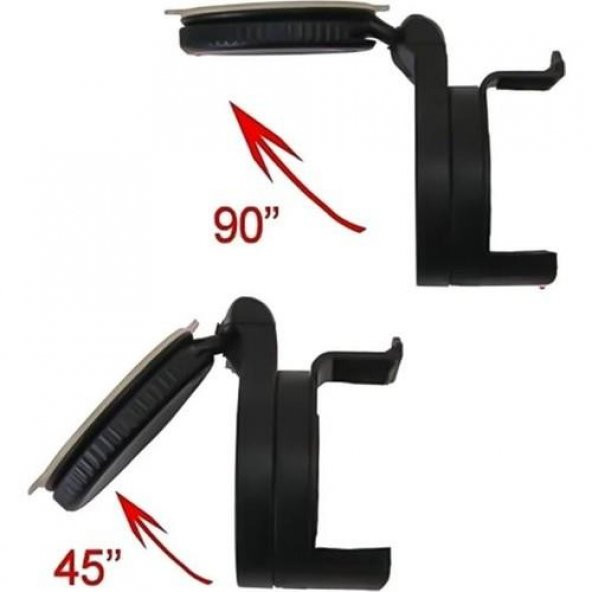 3B Trend Araç İçi Vantuzlu Telefon Tutucu 360 Derece Dönebilir - 5