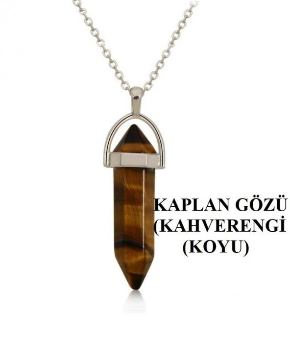 Alnis Atelier Kaplangözü Doğaltaş Kadın Kolye - 6