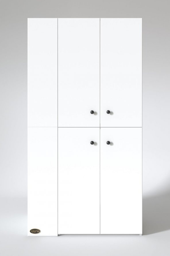 Kenzlife çamaşır-kurutma makinesi dolabı kapaklı foka sol byz 180x090x60 banyo arkalıksız - 4