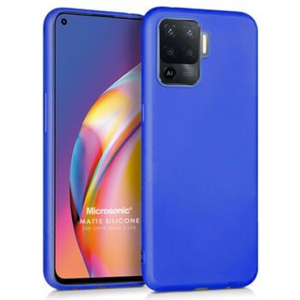 OPPO RENO 5 LİTE  RUBBER SİLİKON KILIF ARKA KAPAK