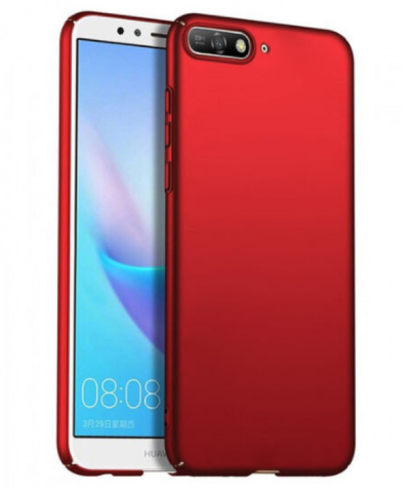 HUAWEI Y6 2018  RUBBER SİLİKON KILIF ARKA KAPAK