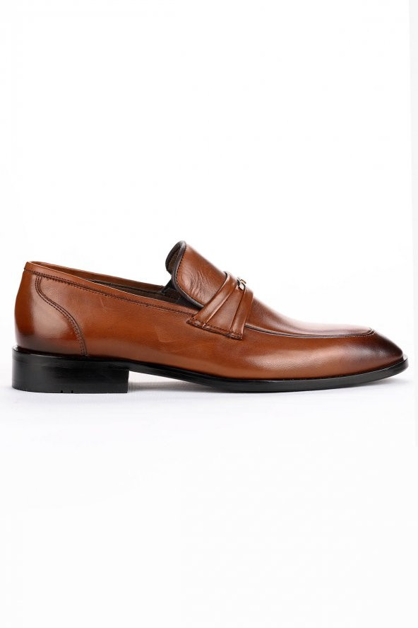 Nevzat Zöhre 1911 %100 Deri Neolit Taban Günlük Klasik Erkek Ayakkabı Taba
