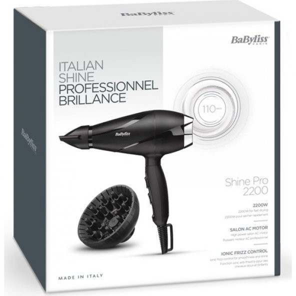 Babyliss 6713DE Shine Pro 2200 W Saç Kurutma Makinesi - 5